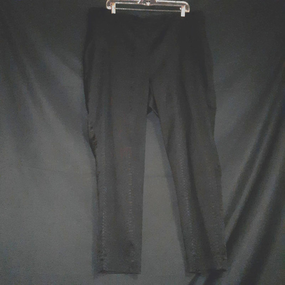 Soft Surroundings Faux Snakeskin Pattern Trousers 2X - Picture 1 of 5